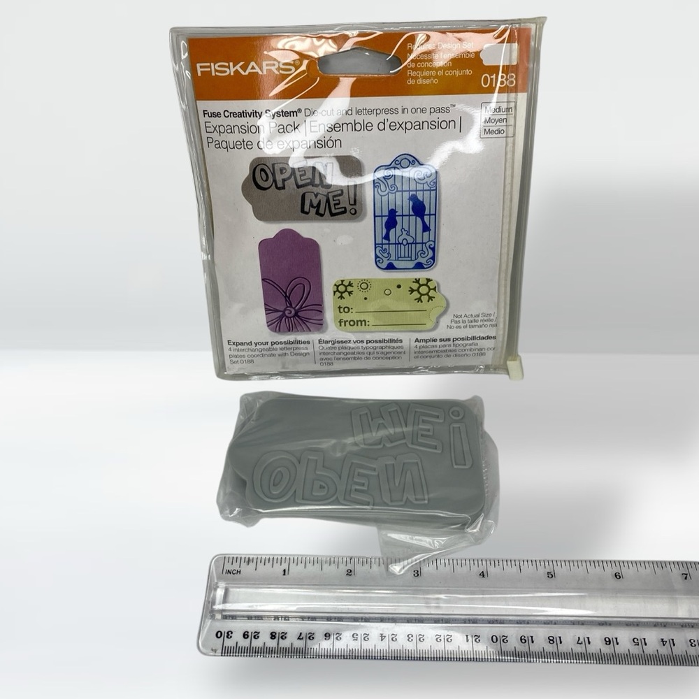 7 Fiskars Fuse Creativity System Expansion Packs : Missing Original Parts READ - Picture 5 of 11